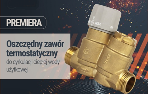 Termostatyczny zaw&oacute;r cyrkulacyjny Calido P58