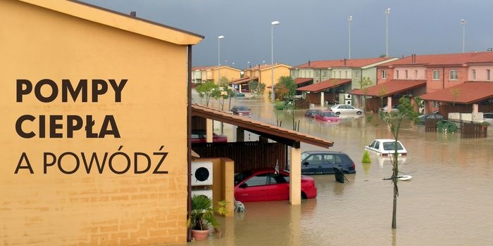 Pompa ciepła podczas powodzi. Fot. Pixabay