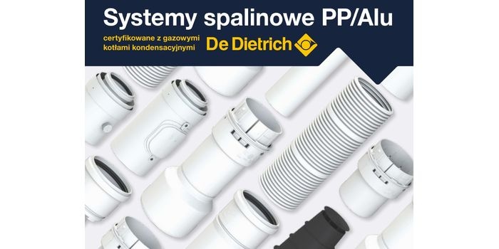 Systemy odprowadzania spalin PP/Alu De Dietrich
