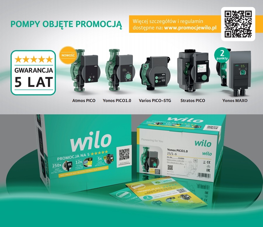 pompy wilo - promocja