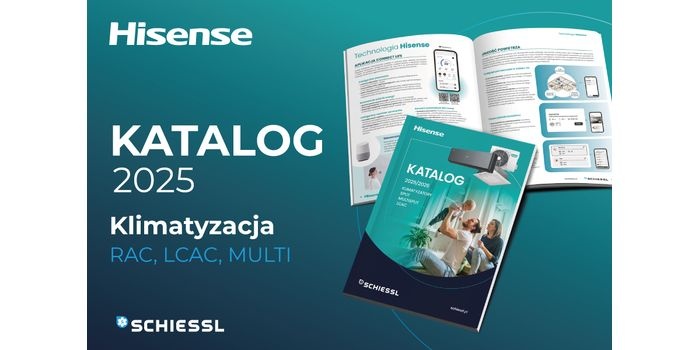 Nowy katalog klimatyzator&oacute;w Hisense