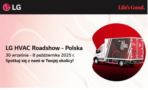 Roadshow LG zn&oacute;w w trasie - dołącz do nas