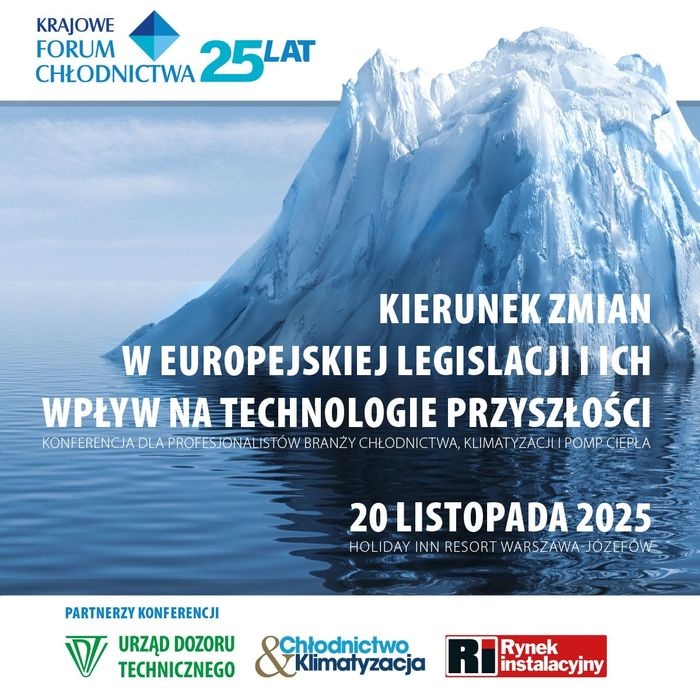 baner konferencja krajowe forum chlodnictwa 2025