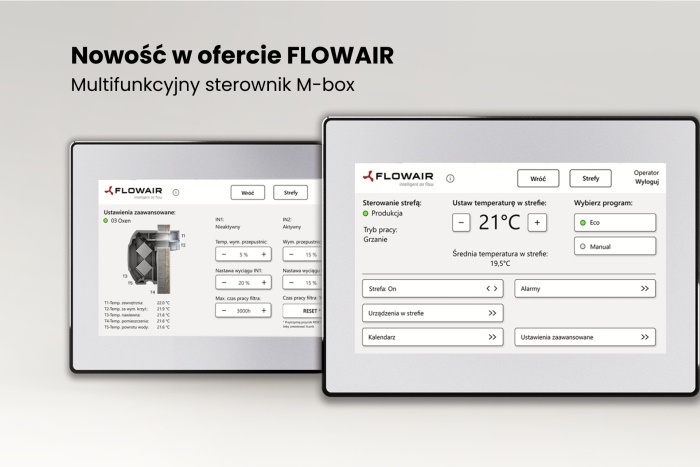 m box multifunkcyjny sterownik opisy na planszach