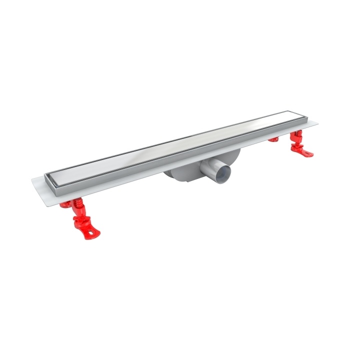 odplyw liniowy alfalinear inox dwustronny render