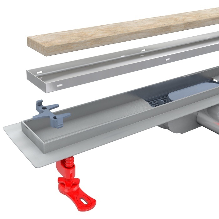 odplyw liniowy alfalinear inox dwustronny 5