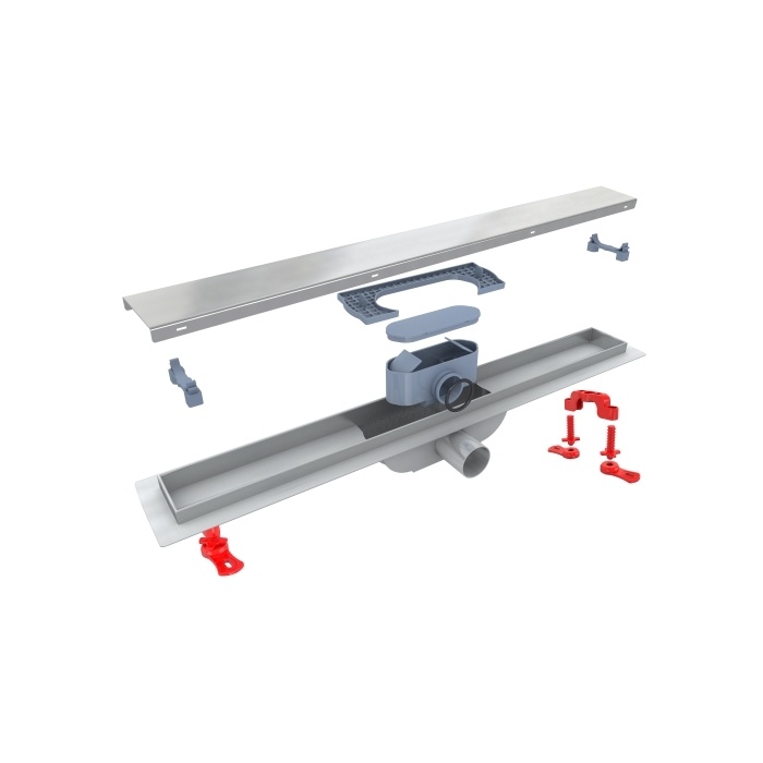 odplyw liniowy alfalinear inox dwustronny 6