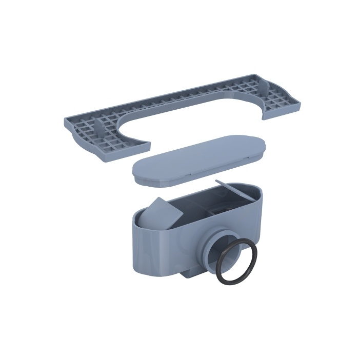 odplyw liniowy alfalinear inox dwustronny 9