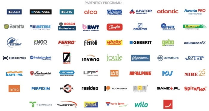 zbiór wielu logotypów firm