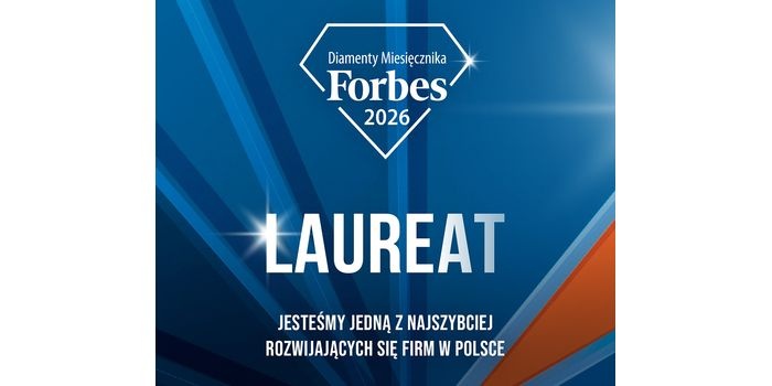 Diamenty Forbesa 2026 &ndash; Zymetric z prestiżowym wyr&oacute;żnieniem za dynamiczny rozw&oacute;j