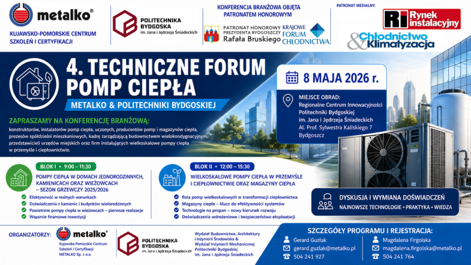 plakat forum pomp ciepla 2026