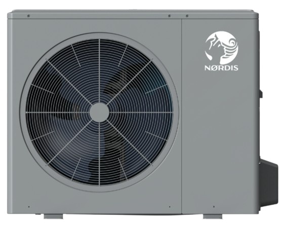 nordis optimus pro szara pompa na białym tle