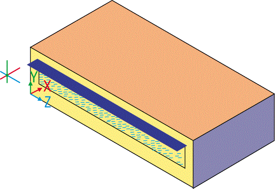 Rys. 2. Geometria obiektu poddanego symulacji